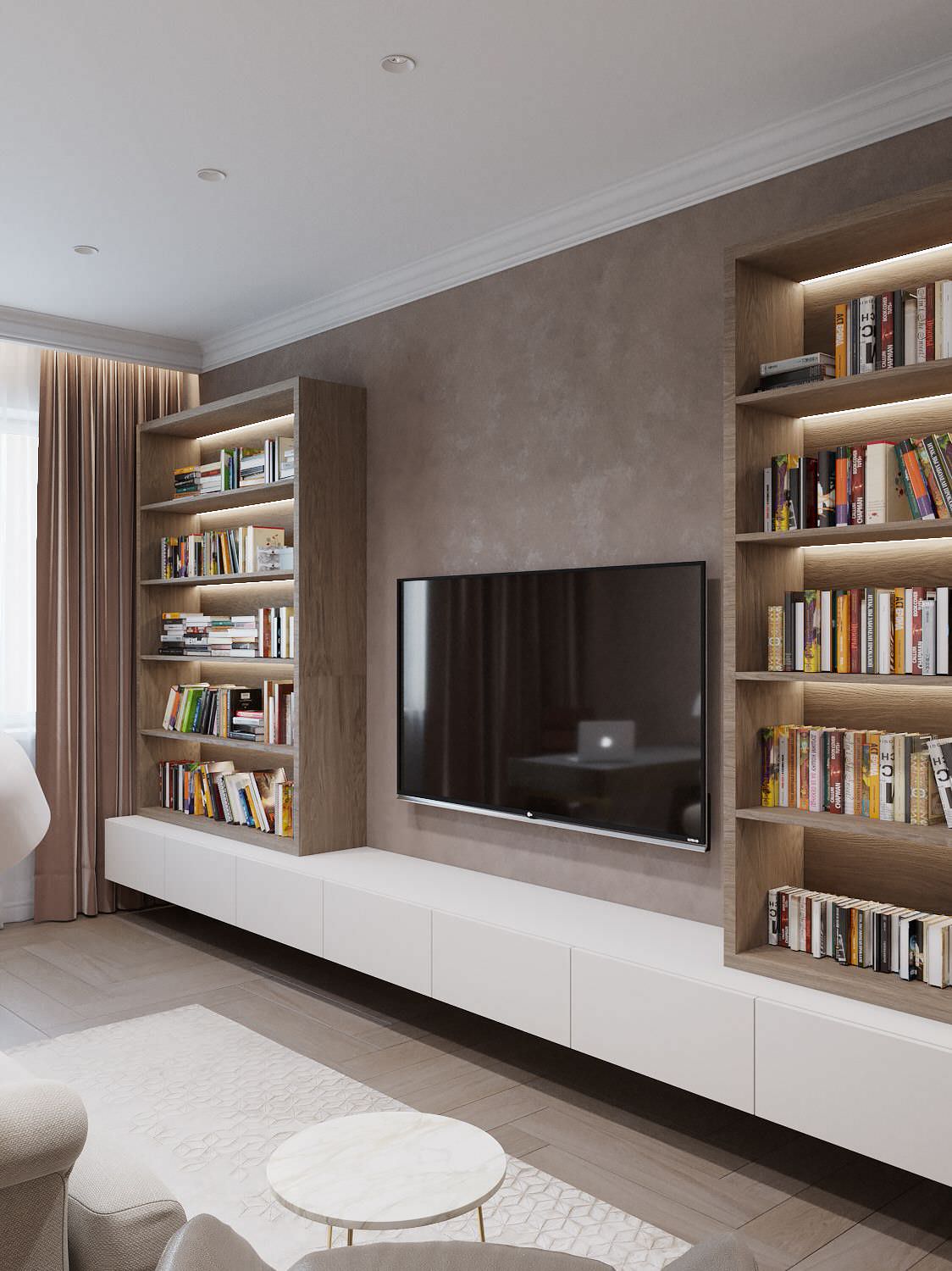 Трех комнатная квартира для успешной пары