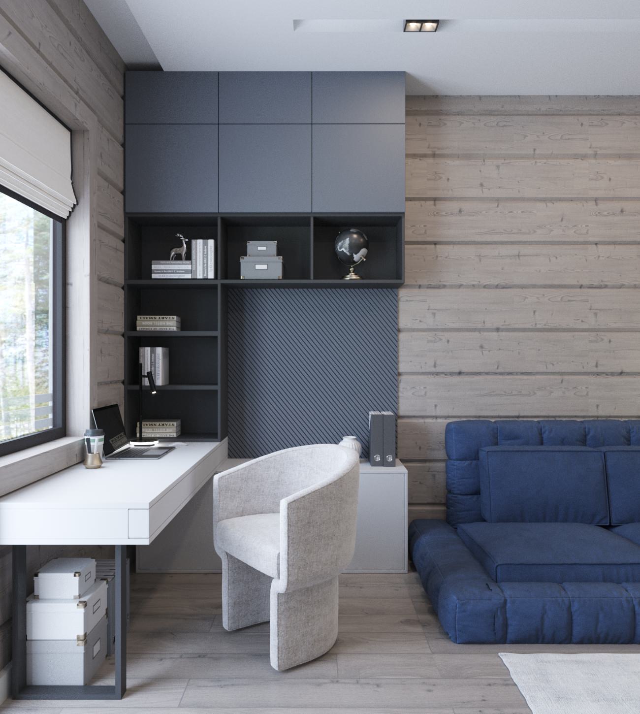 ЗАГОРОДНЫЙ ДОМ из клеёного бруса 500м2