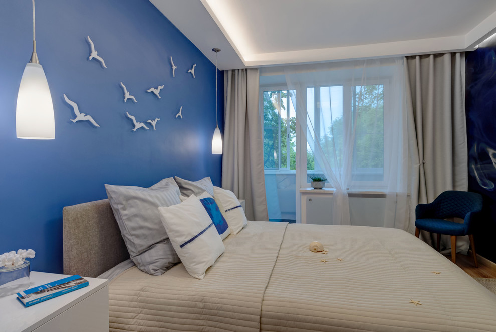 "Акварельная драма" - квартира с яркой индивидуальностью