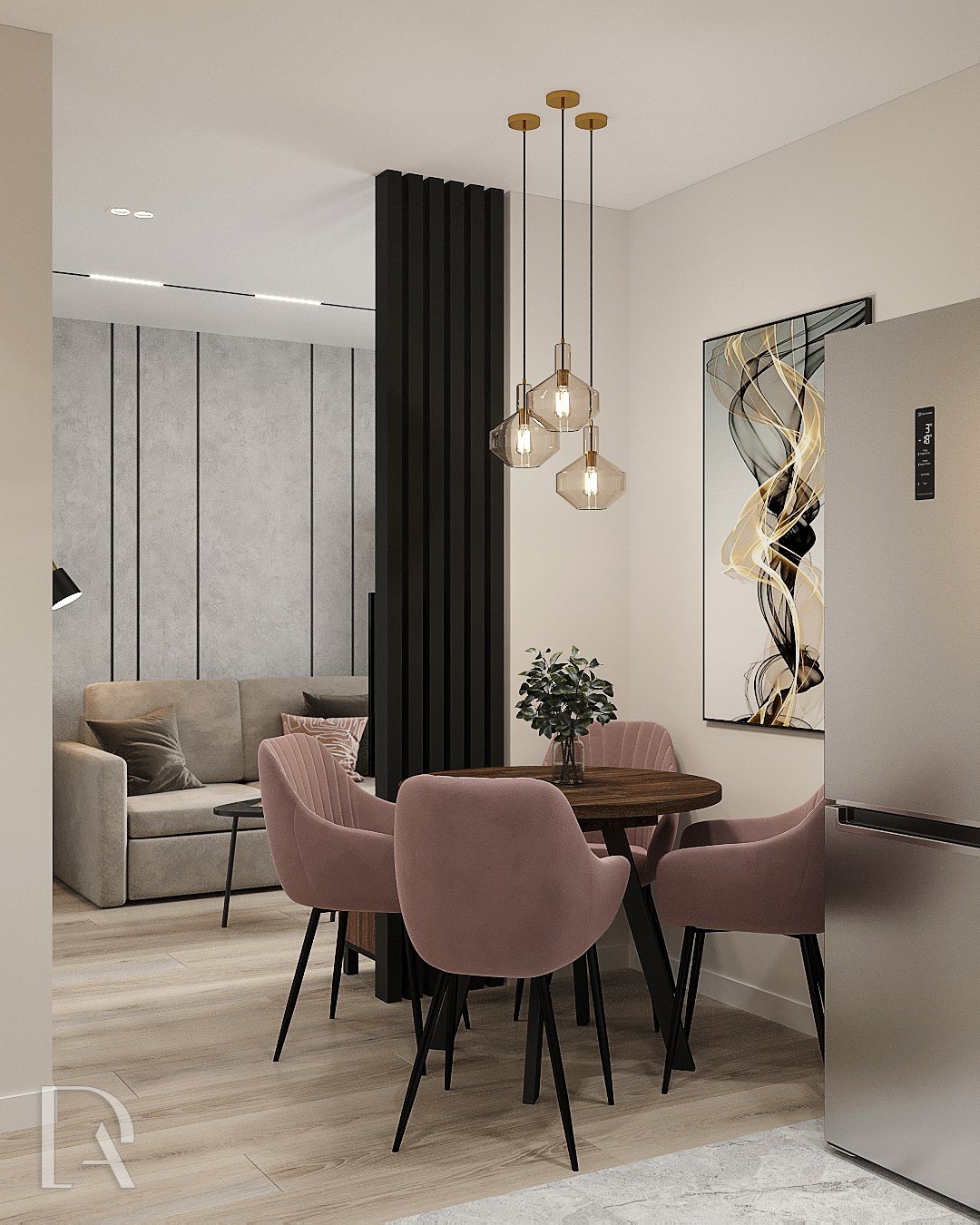 Кухня-гостиная 17,5 м2