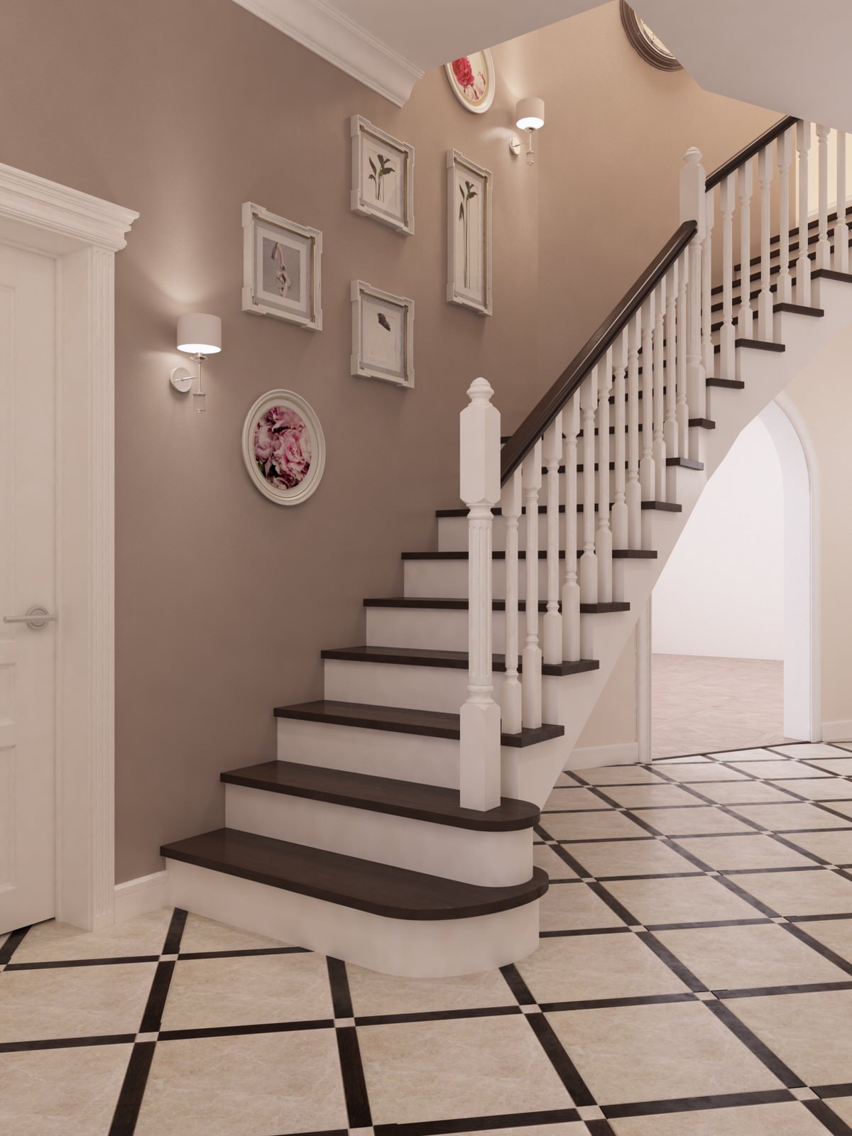 Дизайн 2-х этажного коттеджа в пос.Старокучергановка