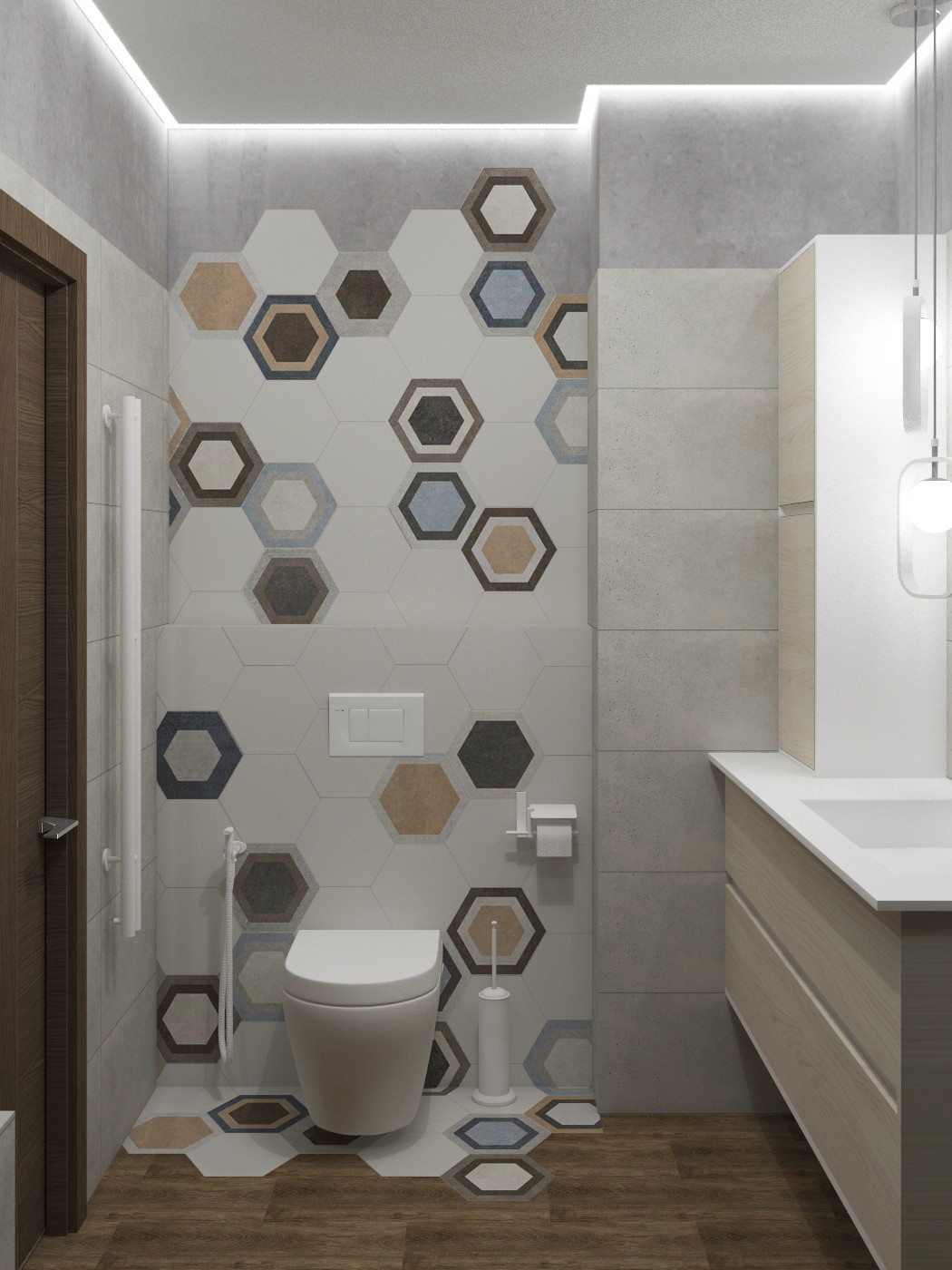 Дизайн квартиры "Эколофт"