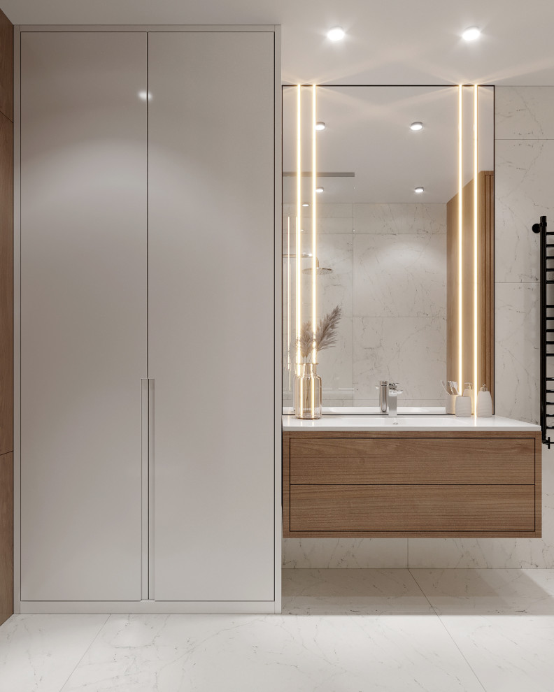 Обложка проекта: Дизайн проект в ЖК "Аквамарин"