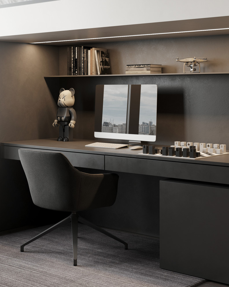 Дизайн интерьера трехкомнатной квартиры в ЖК Futurist