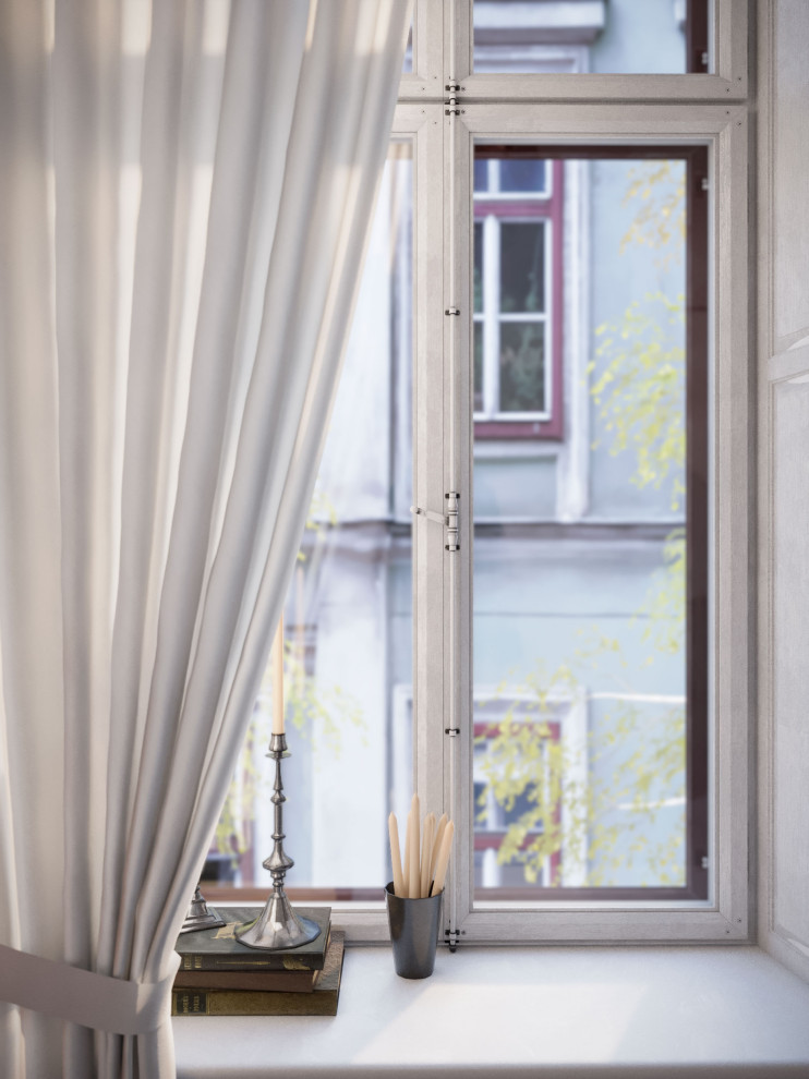 Дизайн интерьера ванной в историческом центре Санкт-Петербурга