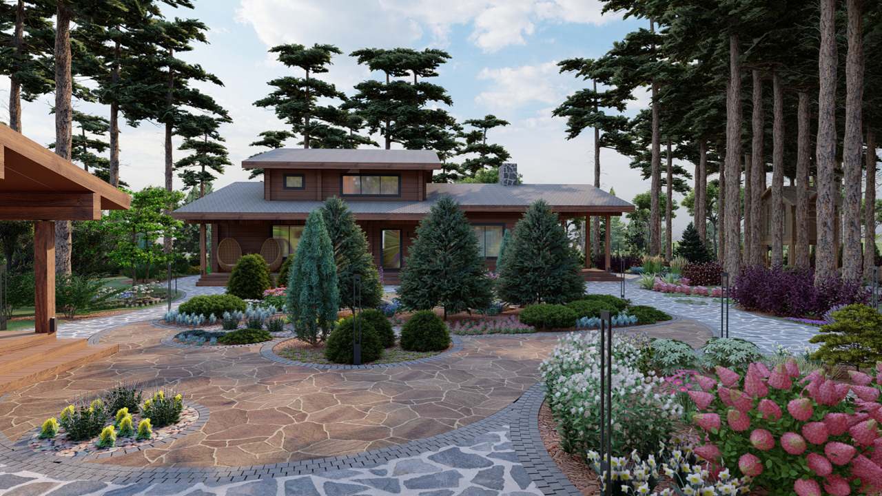 Сад в лесу для всей семьи