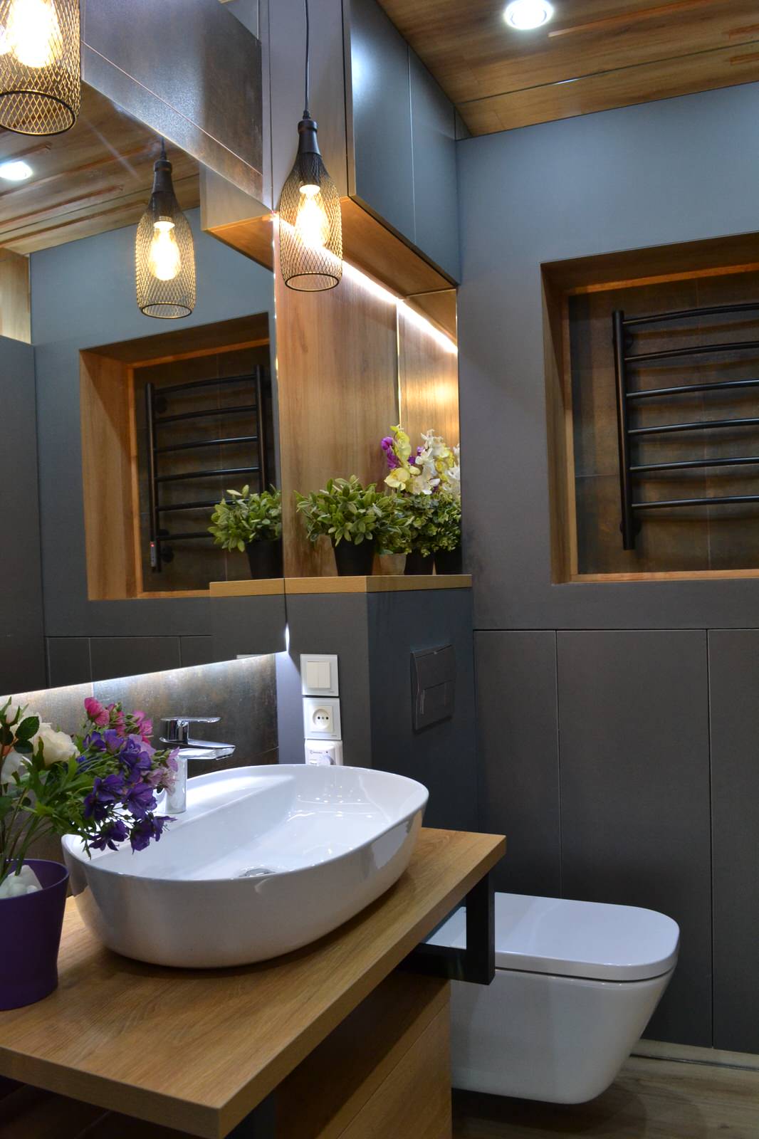 Ванная лофт