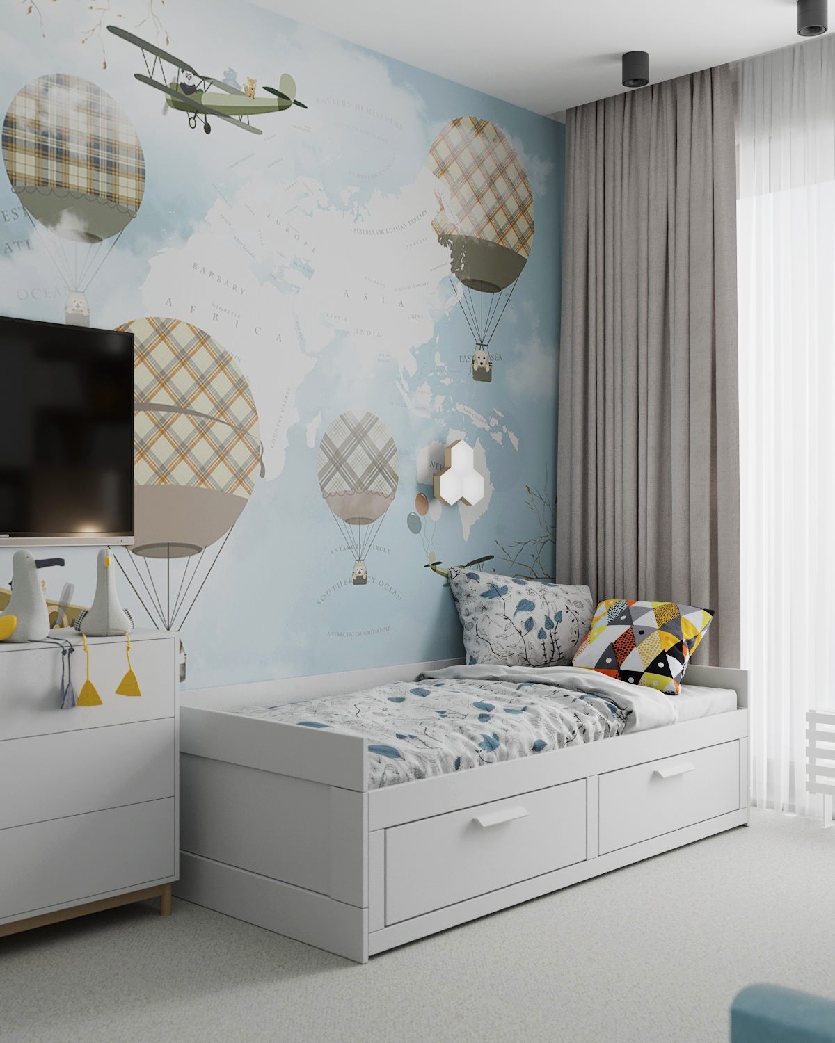 Современная двухуровневая квартира