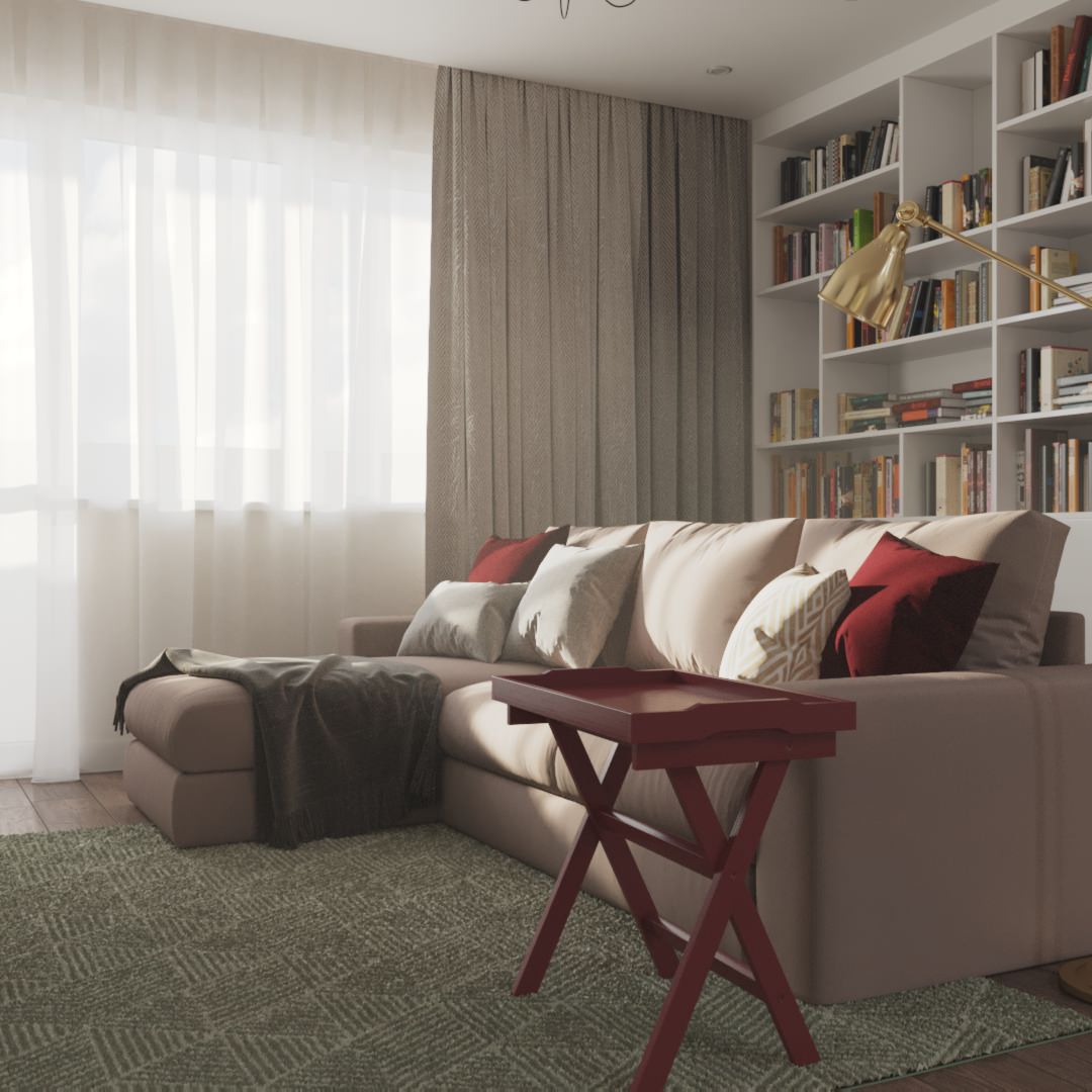 Трехкомнатная квартира в ЖК Жилой квартал