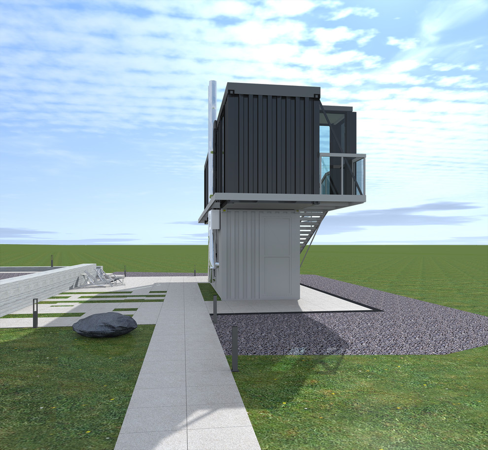 Малый гостевой дом из грузовых морских контейнеров