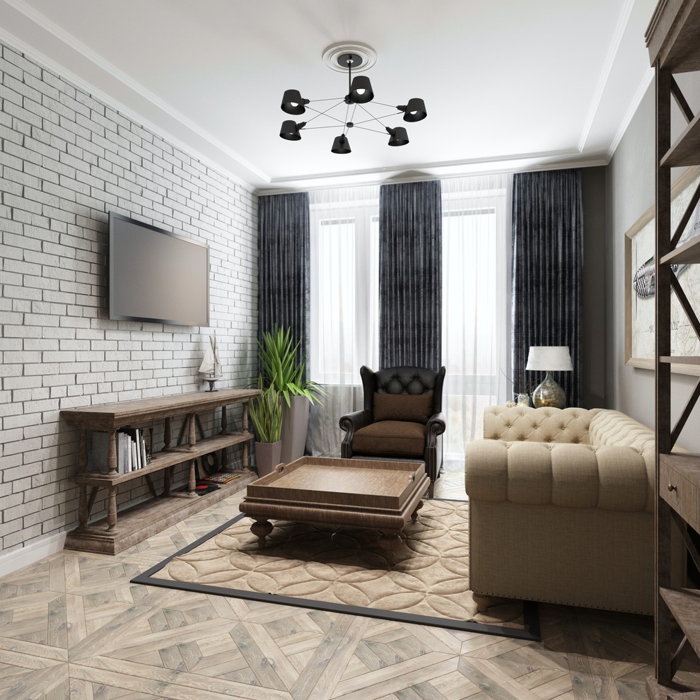 Визуализация лепнины в интерьере