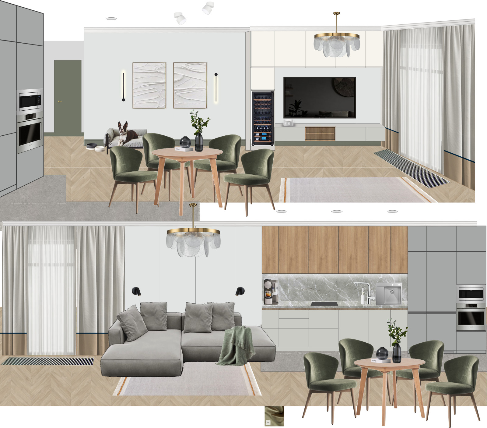 Обложка проекта: Квартал CHE /2D коллажи/