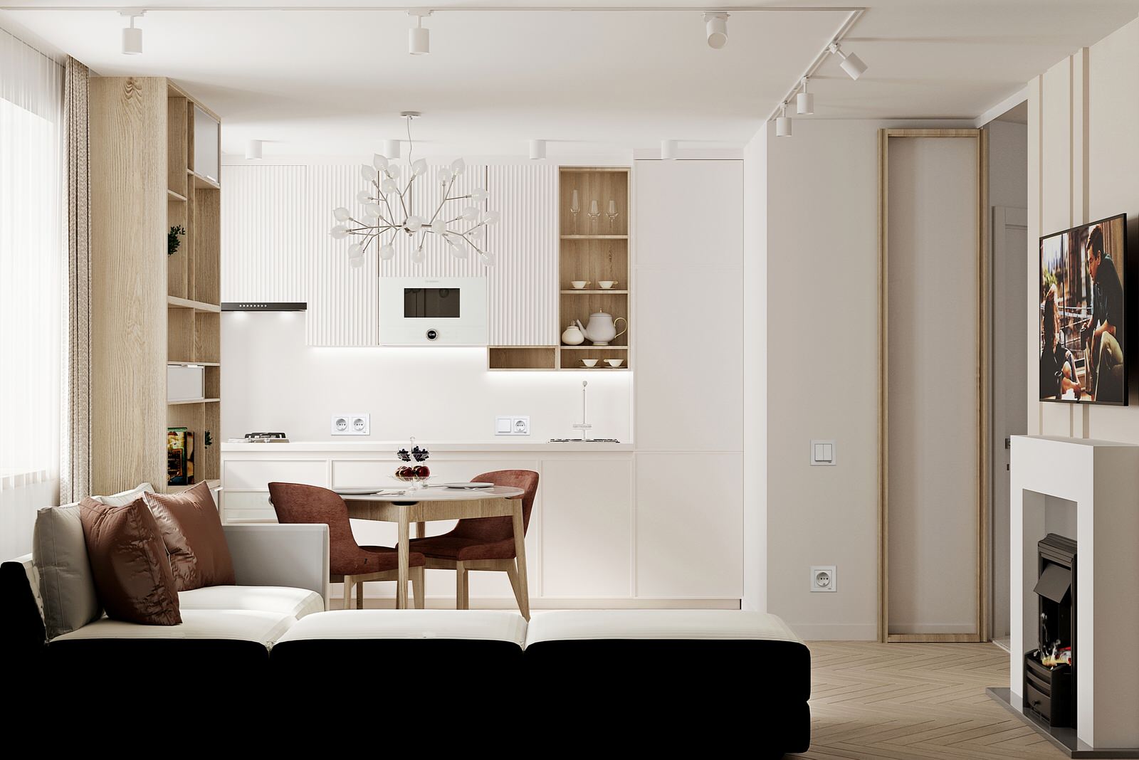 Модернизм с нотками скандинавского стиля