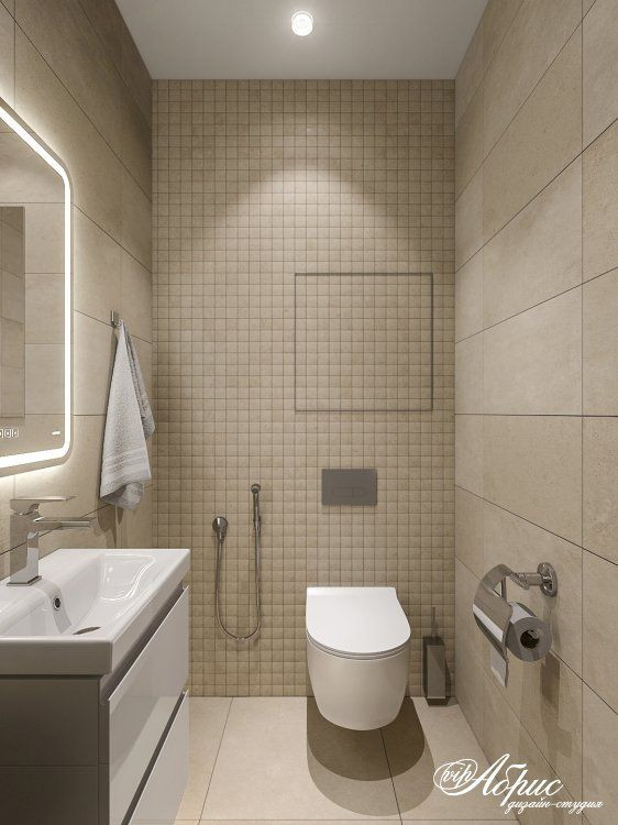 Дизайн интерьера двухкомнатной квартиры (ЖК Южный)