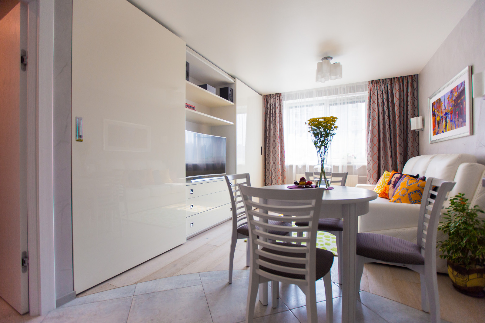 Однокомнатная квартира в современном стиле