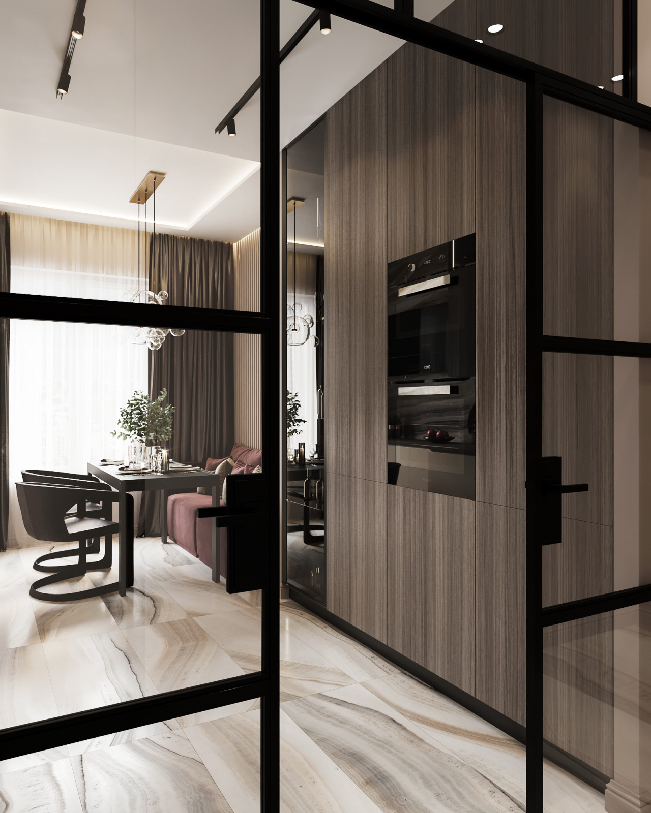 ЖК "SHIROKAYA" 54 м2