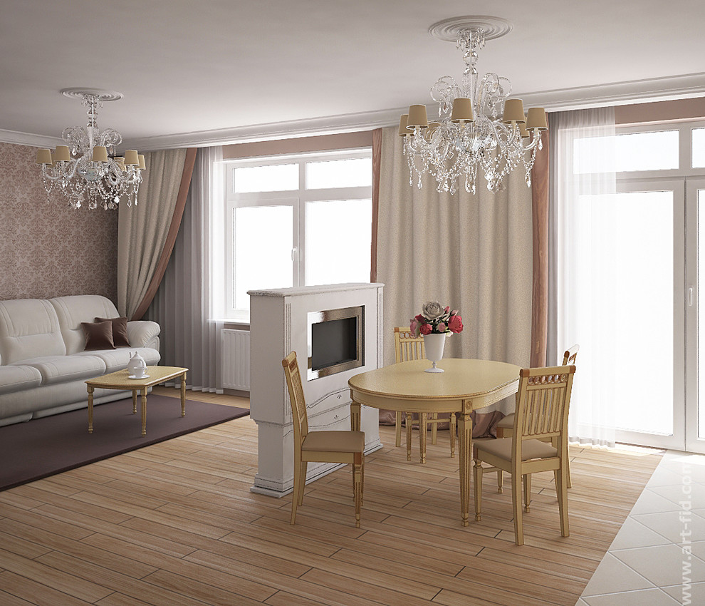 Кухня-гостиная в ЖК More