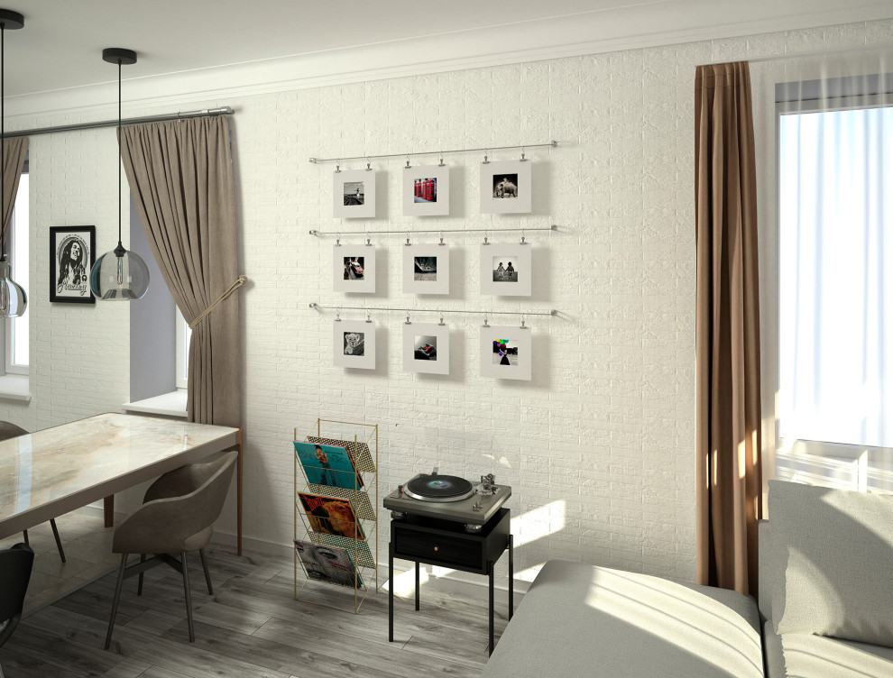 Обложка проекта: Американская неоклассика для взрослой семейной пары.