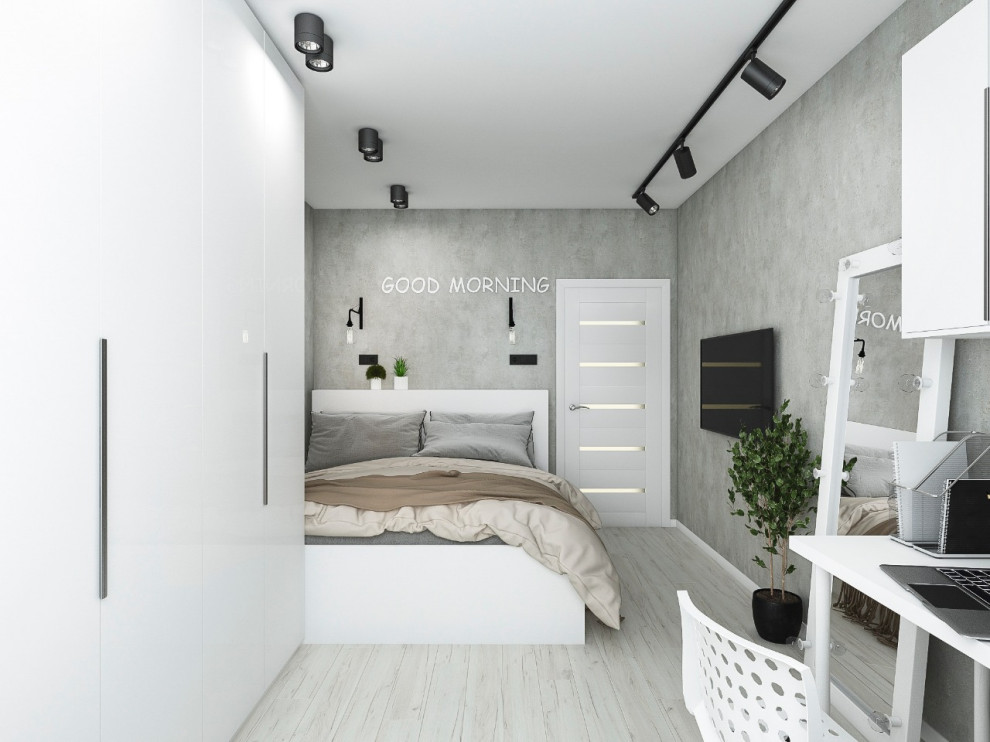 Легкий, юношеский интерьер