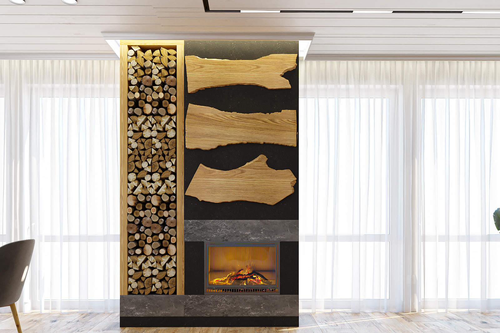 Загородный дом в поселке "Морские террасы"