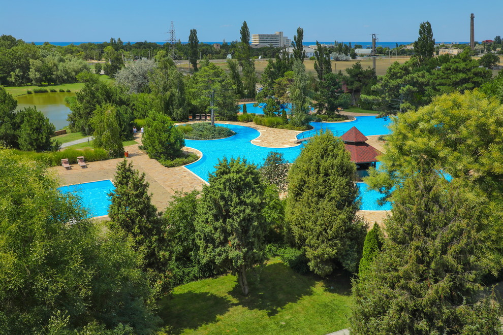 Съемка санатория "Черноморец"