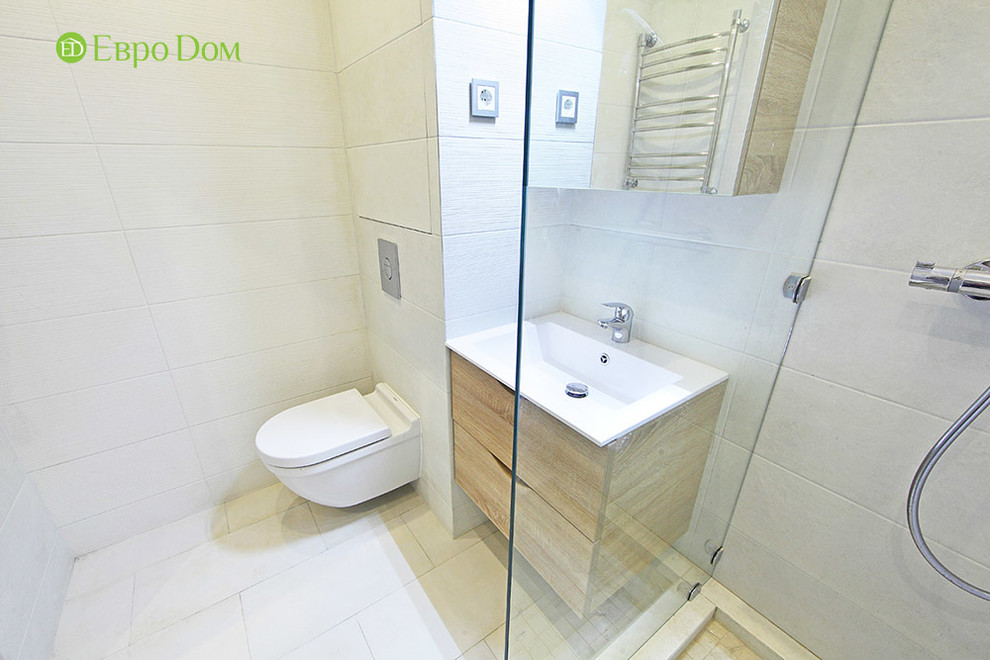 Ремонт однокомнатной квартиры 38 кв. м в современном стиле. Фото проекта