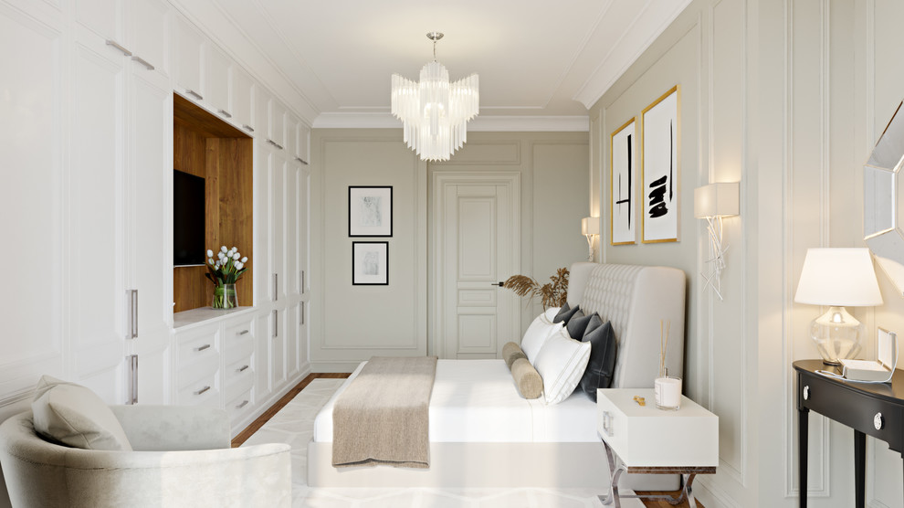 Спальня в ЖК Басманный 5