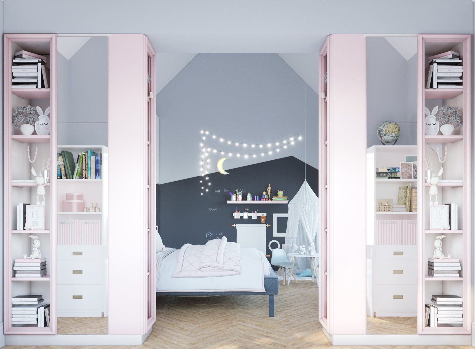 Château dans les pins