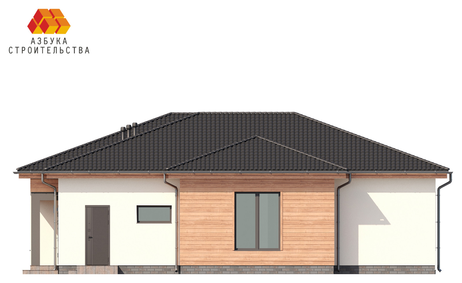 Одноэтажный проект дома АС-146