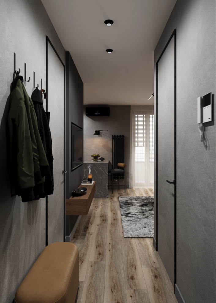 Обложка проекта: Студия 27 м2 в ЖК речной порт г.Тюмень