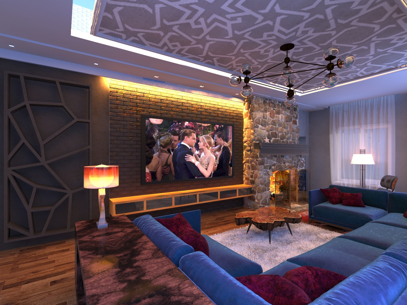 Дизайн интерьеров таун-хауса в Сестрорецком курорте.