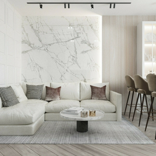 Квартира 55 м2, современная классика