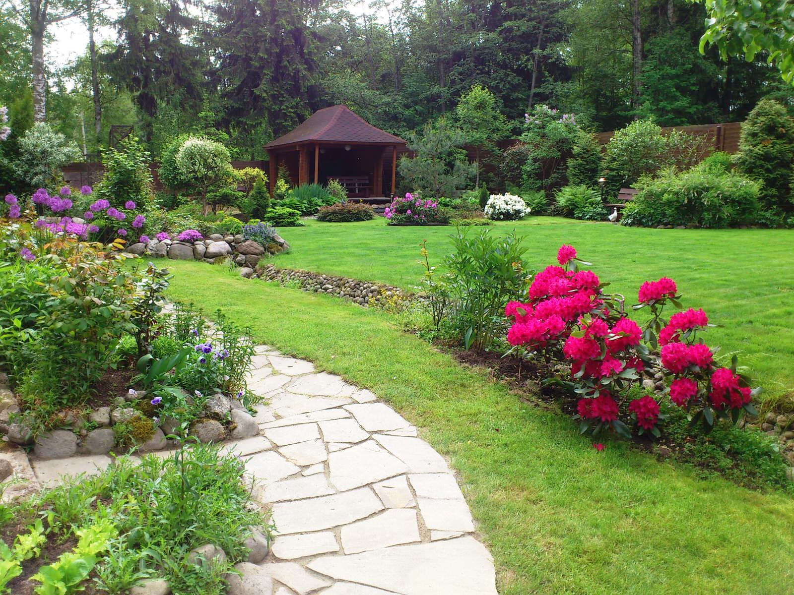 Ландшафт в природном стиле