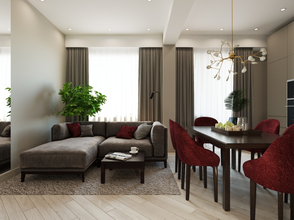 Кухня-гостиная "Истина в вине"