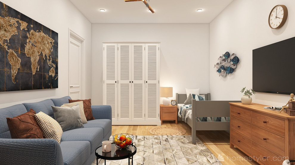 Детская комната для мальчика в средиземноморском стиле