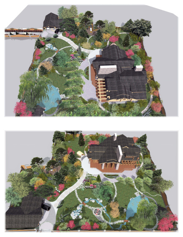 Обложка проекта: 3D  проект благоустройства и озеленения