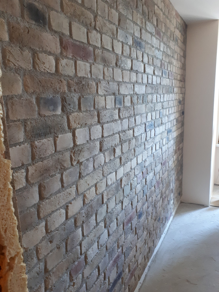 Монтаж клинкерного кирпича