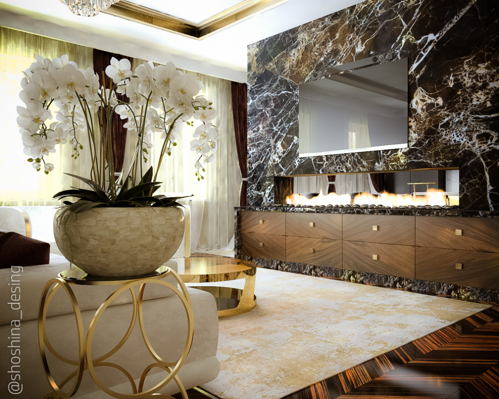 Обложка проекта: Проект кухни-гостиной