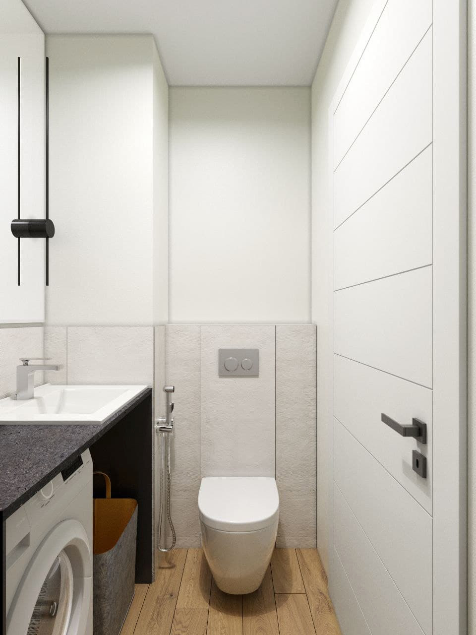 Дизайн-проект квартиры в ЖК Apartamenty w Parku Lotników , 65 кв.м