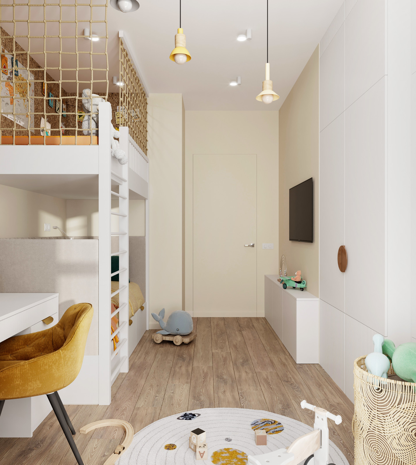 Трешка для семьи с двумя мальчиками