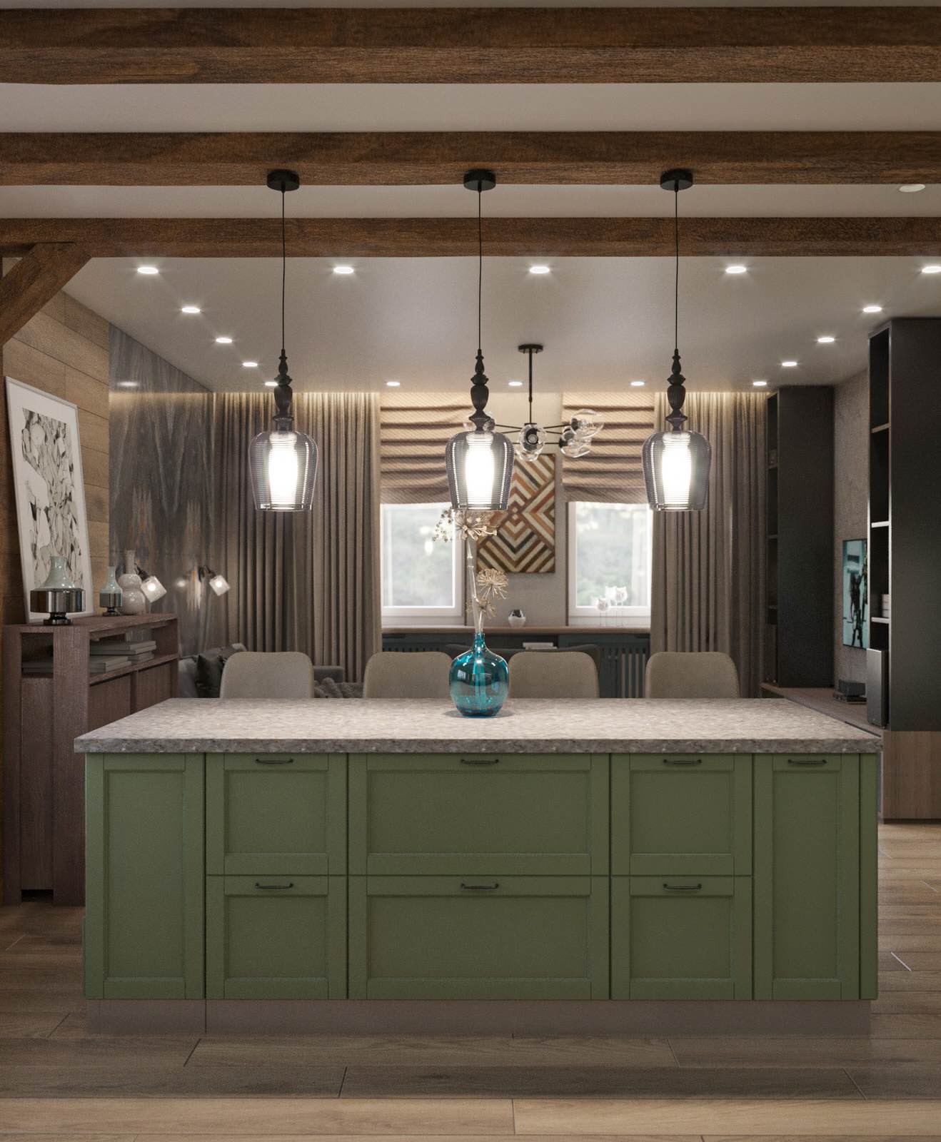 Часть дома в п.Капанской