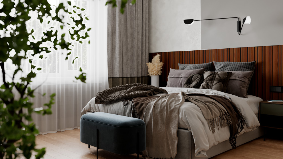 Загородный дом в стиле контемпорари