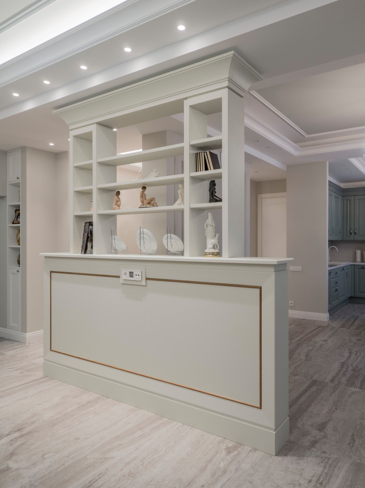 Комплексная меблировка квартиры в неоклассическом стиле