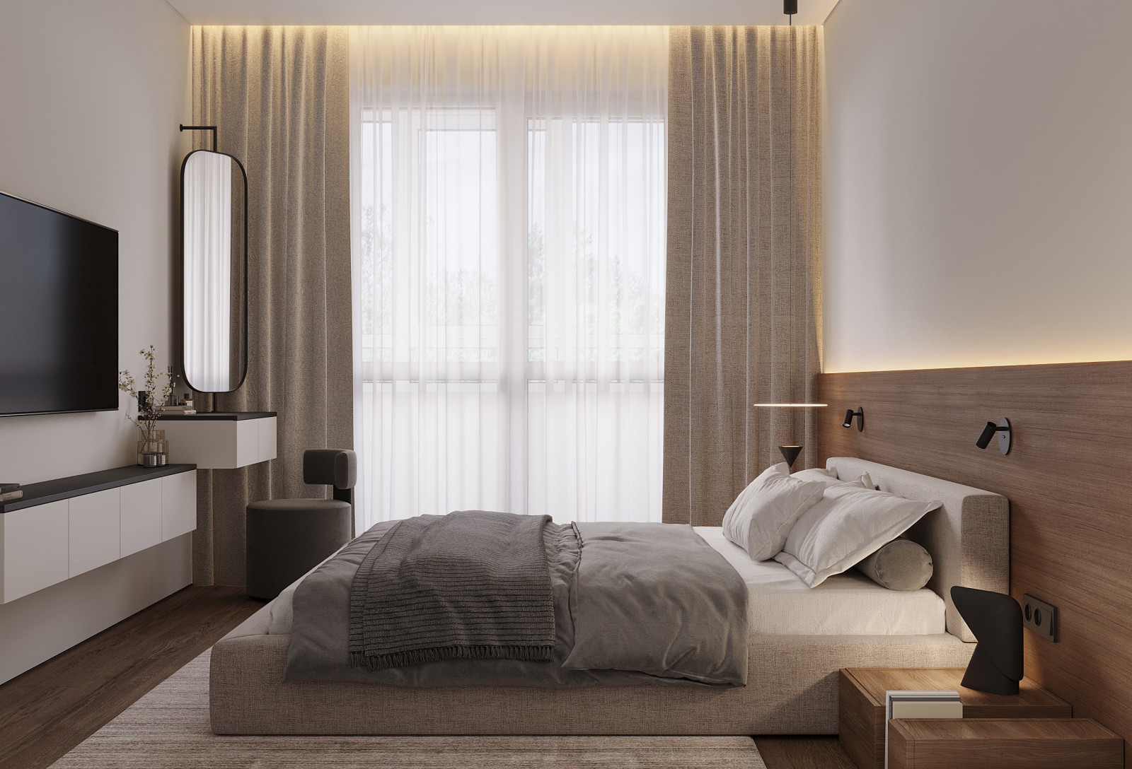 Уютная квартира в стиле минимализм