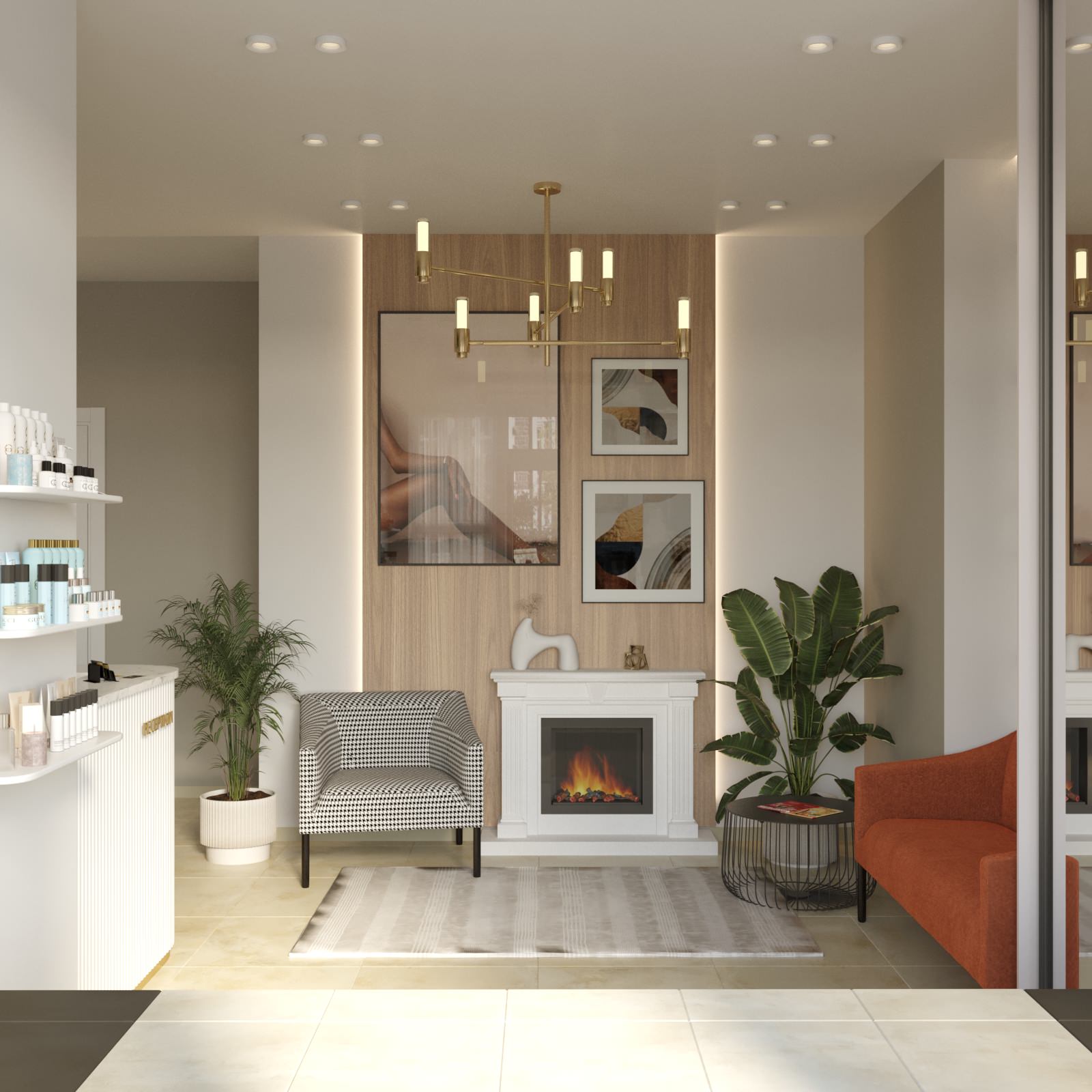 Обложка проекта: Дизайн салона красоты