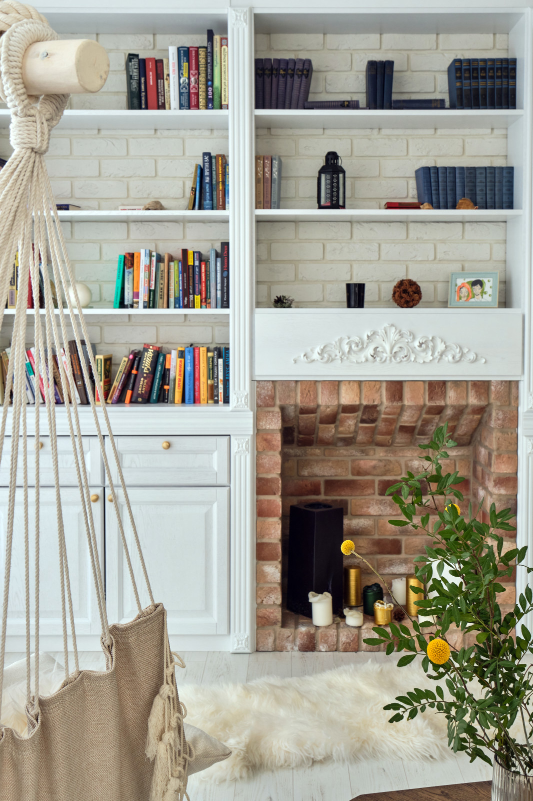 Яркий аутентичный интерьер