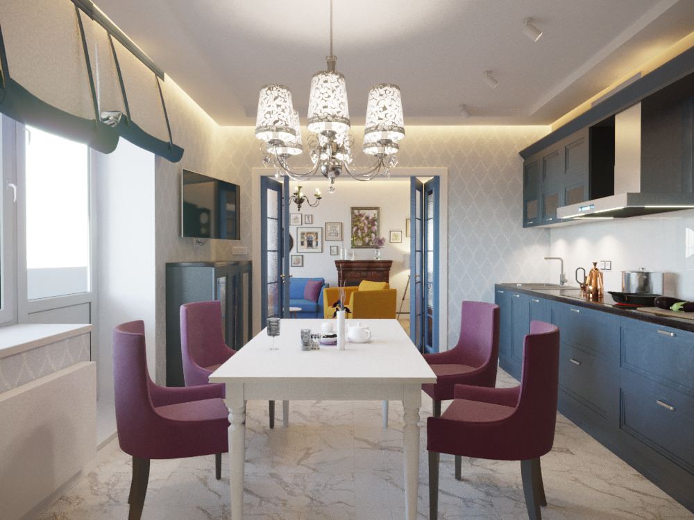 Средиземноморская классика. Рендеры