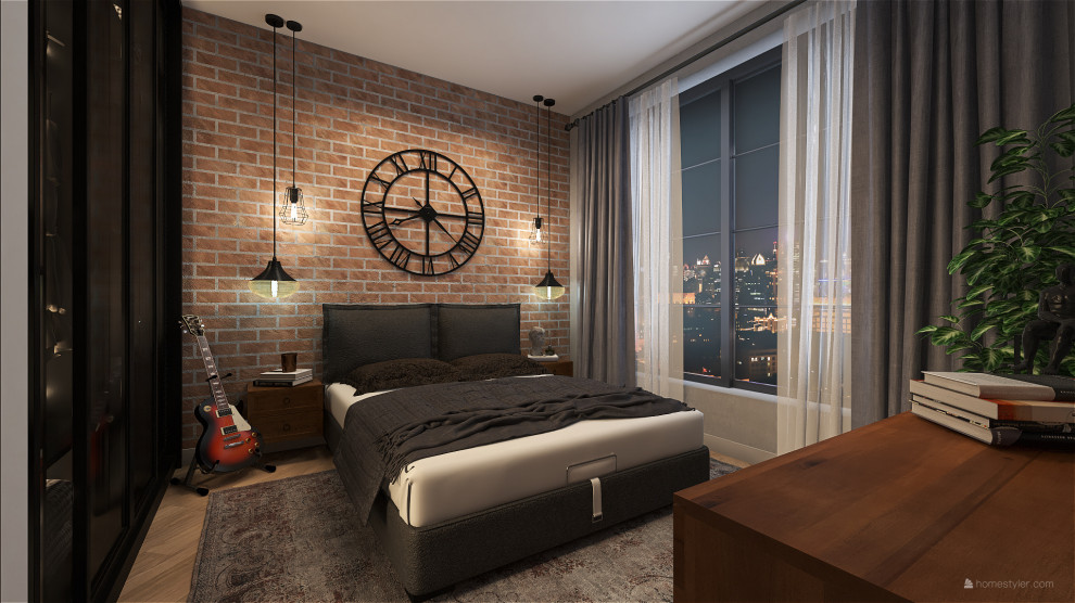 Квартира в индустриальном стиле