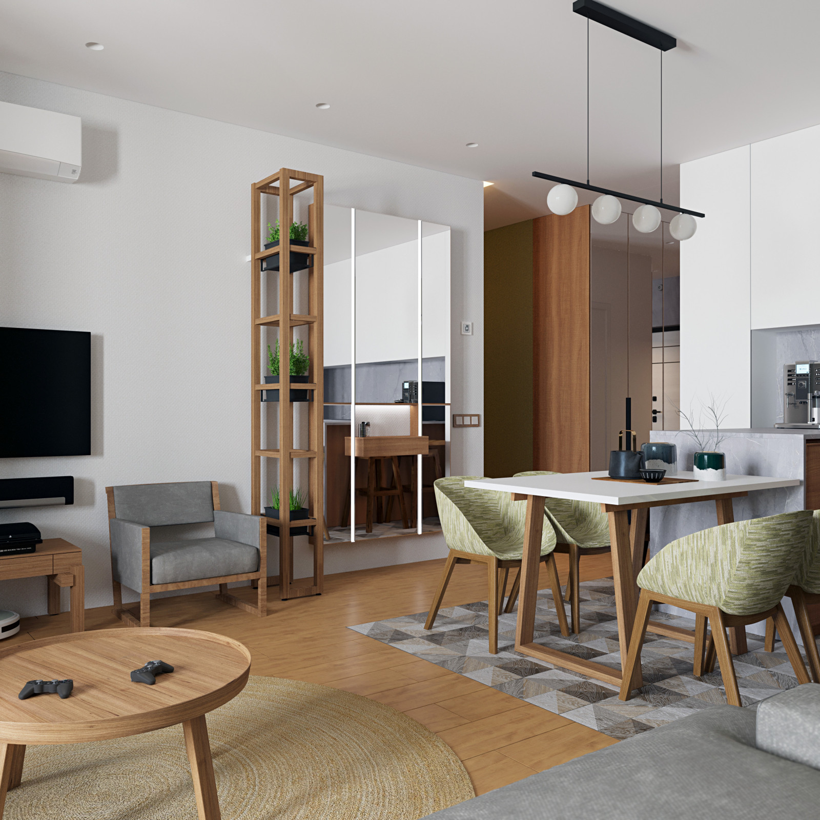 КВАРТИРА В СТИЛЕ МИНИМАЛИЗМ