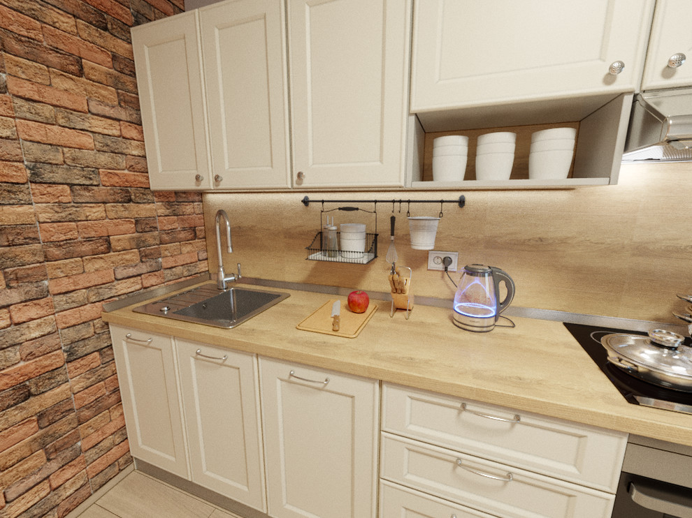 Дизайн - проект. Кухня. г. Екатеринбург. Варианты цветового решения столешницы